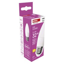 LED izzó Classic gyertya / E27 / 2,6 W (32 W) / 350 lm / természetes fehér