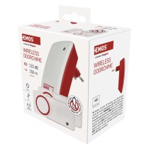 Akuta kodune juhtmevaba uksekell P5750.2T, pistik, 2 nupuga