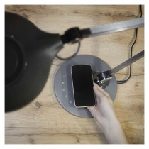 Lampa biurkowa LED KAREN, szary