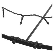 LED svietiaci stromček, 180 cm, vonk. a vnút., teplá biela