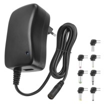 Zasilacz impulsowy 2250mA z wymiennymi końcówkami, USB