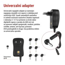 Usmernik pulzni 2250MA, USB