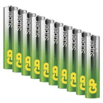Alkalická baterie GP Super Alkaline AAA (LR03), 10 ks