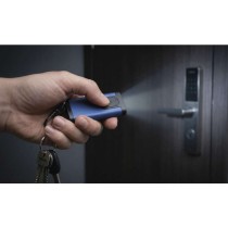 Nabíjecí mini LED svítilna – přívěšek, 100 lm, 12 ks, display box