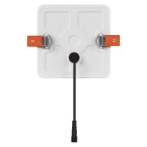 LED panel VIXXO 125×125, štvorcový vstavaný biely,10 W neu.b.,IP65