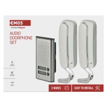 Vezetékes otthoni audio kapucsengő készlet H1086, 2 vevőegységgel