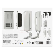 Vezetékes otthoni audio kapucsengő készlet H1086, 2 vevőegységgel