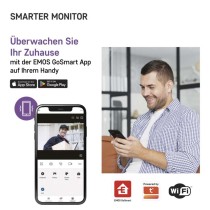 GoSmart Zusatzmonitor IP-750B für Video-Türsprechanlage IP-750A