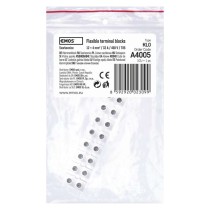 Kostka terminal block 12x4,00 mm biała