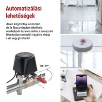 GoSmart Motoros víz/gáz szelepzár P5640S ZigBee