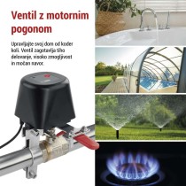 GoSmart Motoriziran zapiralec ventilov za vodo/plin P5640S ZigBee