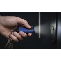 Uzlādējams mini LED lukturītis - atslēgu piekariņš, 100 lm, 12 gab., vitrīna