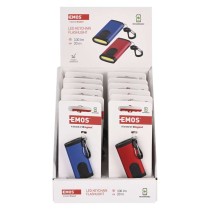 Uzlādējams mini LED lukturītis - atslēgu piekariņš, 100 lm, 12 gab., vitrīna