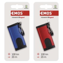 Uzlādējams mini LED lukturītis - atslēgu piekariņš, 100 lm, 12 gab., vitrīna