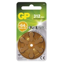 GP Bateria do aparatu słuchowego ZA312 6 szt.