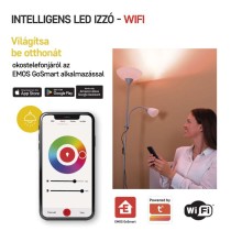 LED izzó GoSmart A60 / E27 / 9 W (60 W) / 806 lm / RGB / dimmelhető / WiFi