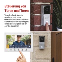 EM-04Z 2WIRE Heim-Video-Türsprechset mit WiFi
