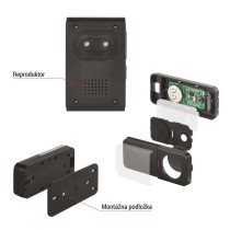 Domový bezdrôtový zvonček P5727N do zásuvky