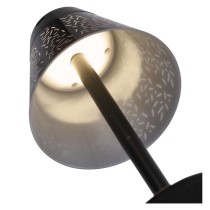 LED stolní lampa GRACE, nabíjecí, černá