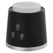 LED stolná lampa ABBIE, dobíjacia, čierna