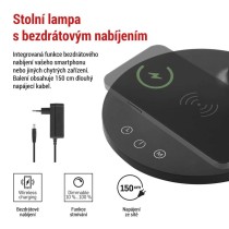 LED stolní lampa OSCAR, černá