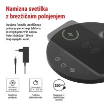 Namizna LED svetilka OSCAR črna