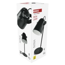 Stolní lampa NINA na žárovku E27, černá