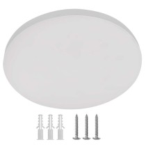 LED prisadené svietidlo DIONI kruhové, biele, 15W, CCT