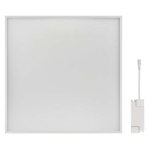 LED panel LUXXO backlit 60×60, štvorcový vstavaný biely, 22W neutrálna b. UGR