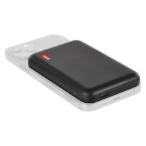 Powerbank EMOS WI 521, 5 000 mAh, 20 W+Wireless, czarny