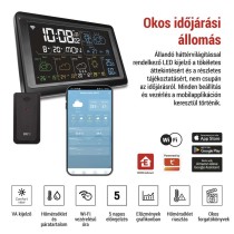 GoSmart E8610 vezeték nélküli időjárás állomás wifivel