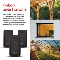 GoSmart brezžična vremenska postaja E8610 z WiFi