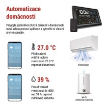 GoSmart Bezdrátová meteostanice E8610 s WiFi
