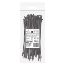 Stahovací páska 200×3,5 mm, černá, 100 ks