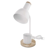 Stolní lampa POPPY na žárovku E27, bílá