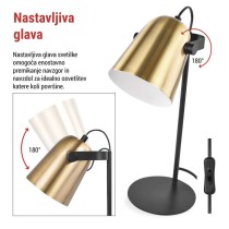 Namizna svetilka NINA zlata