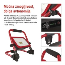 LED reflektor polnilni ACCO 35W CW