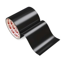 Reparaturklebeband für Schwimmbecken, 1 m × 100 mm, schwarz