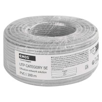 Datový kabel UTP CAT 5E PVC CCA, 100m
