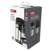 GoSmart Zewnętrzna kamera obrotowa IP-1300 LANTERN z WiFi i lampą, czarna
