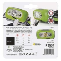 Latarka czołowa LED CREE 5W, 230 lm Li-Pol 1200mAh ładowalna