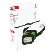 Latarka czołowa LED, 175 lm, Li-Pol 800 mAh ładowalna
