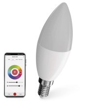 LED lemputė GoSmart Candle / E14 / 4,8 W (40 W) / 470 lm / RGB / tamsėjantis / WiFi