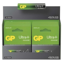 Alkalická baterie GP Ultra Plus AAA (LR03), 4 ks