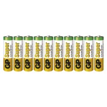 Alkalická batéria GP Super LR6 (AA), 10 ks