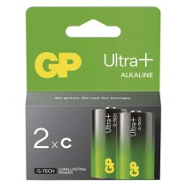 Alkalická baterie GP Ultra Plus C (LR14), 2 ks