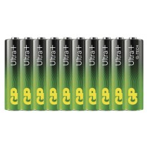 Alkalická baterie GP Ultra Plus AAA (LR03), 10 ks