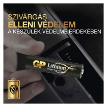 GP Lítium elem HR03 (AAA) 2db/bliszter