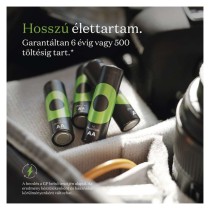 GP ReCyko Pro NiMH Akkumulátor HR03 (AAA) 4db
