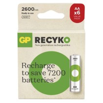 Nabíjecí baterie GP ReCyko 2600 AA (HR6), 6 ks